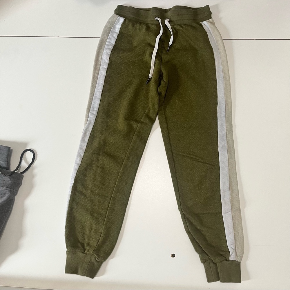n:philanthropy Martini Olive Distressed Joggers - Size S